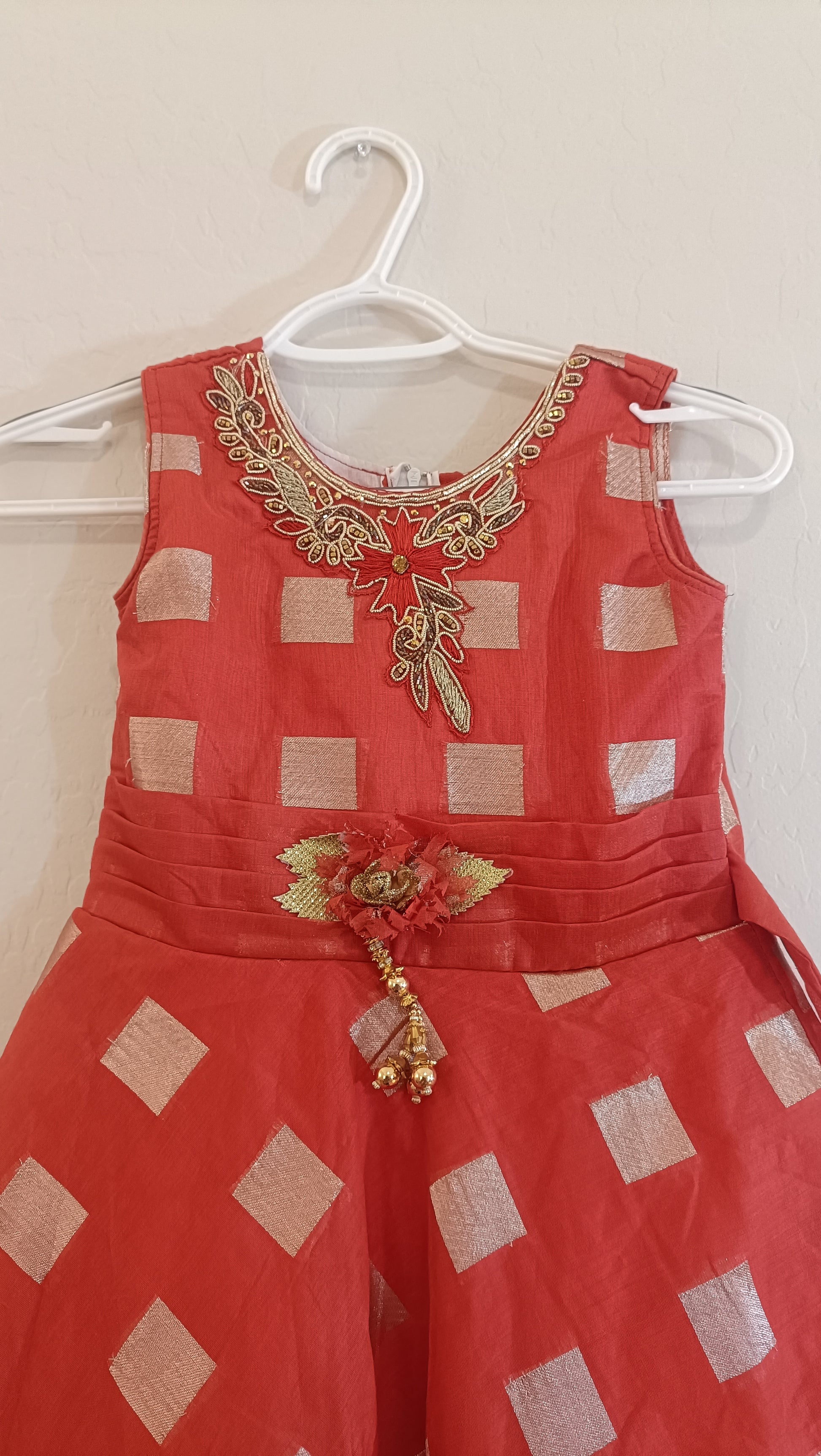 Fabulous Red Color Gown With Embroidery Work In Gilbert