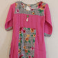 Gorgeous Pink Color Short Kurti For Girls