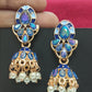 Stone Worked Earrings In Suncity