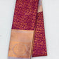  Purple Color Art Silk With Contrast Border Unique Design Saree In USA