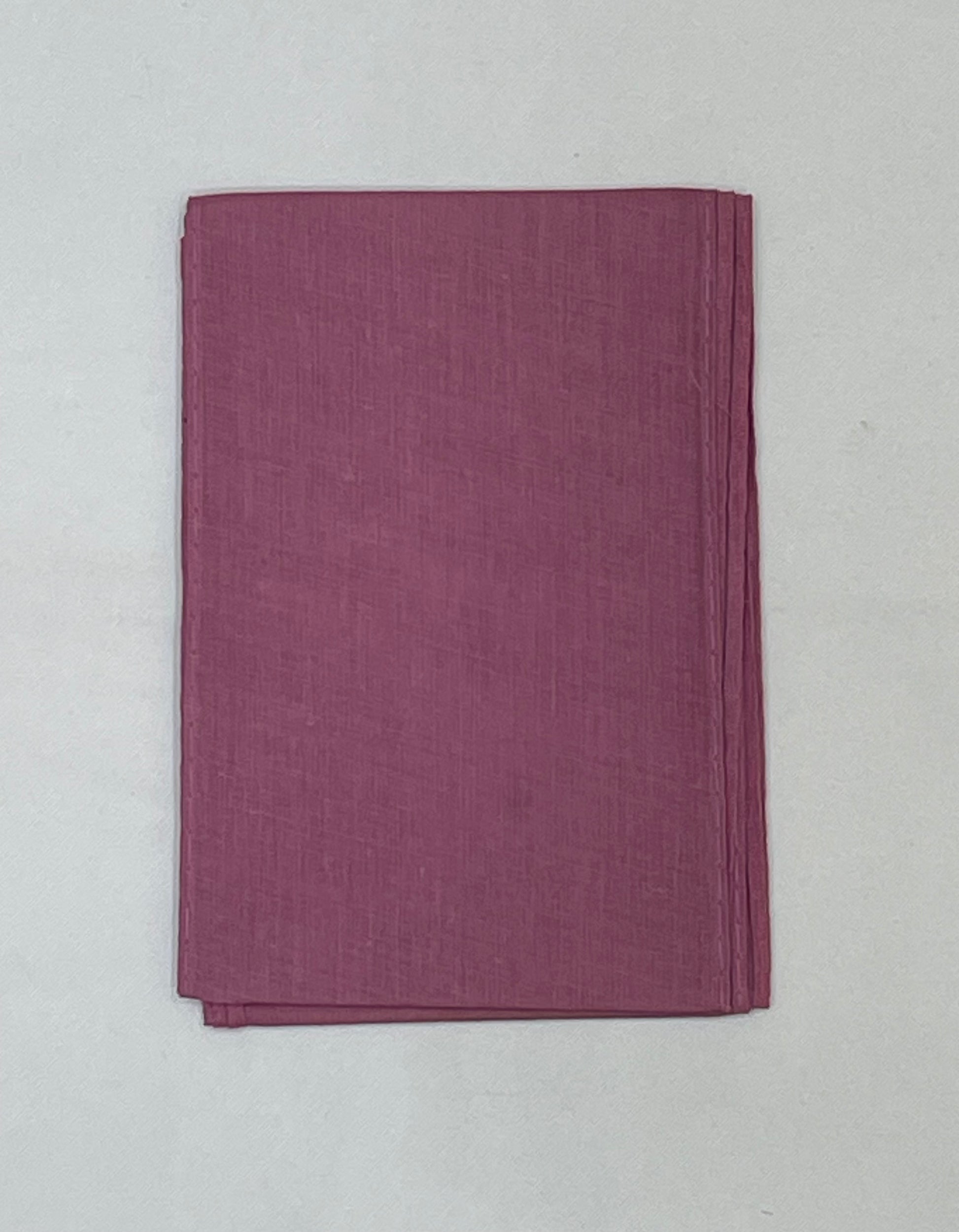 Elegant Rose Pink Color Cotton Saree Falls