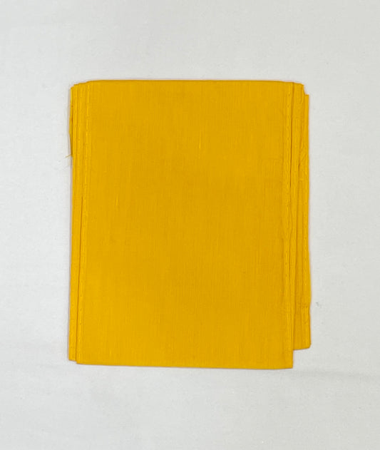 Alluring Yellow Color Cotton Saree Falls