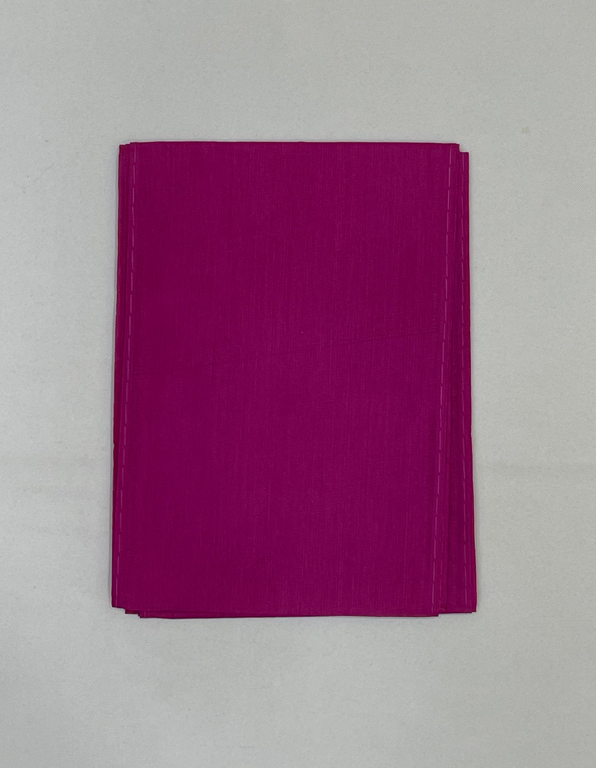 Beautiful Rani Pink Color Cotton Saree Falls