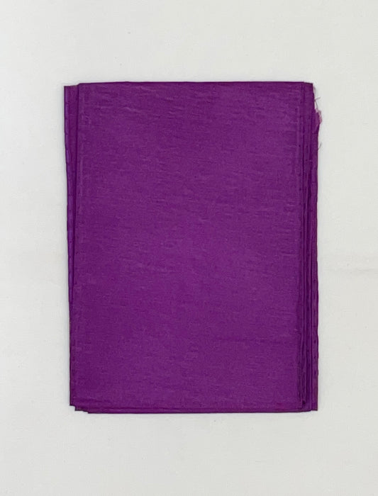 Fabulous Purple Color Cotton Saree Falls