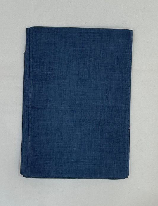 Charming Bluish Gray Color Cotton Saree Falls