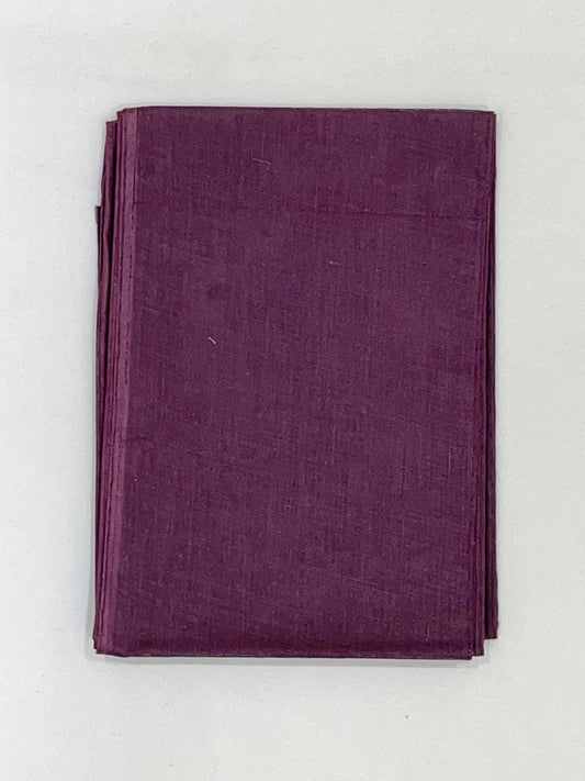 Fabulous Wine Color Cotton Saree Falls