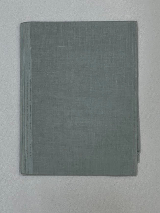 Attractive Ash Gray Color Cotton Saree Falls