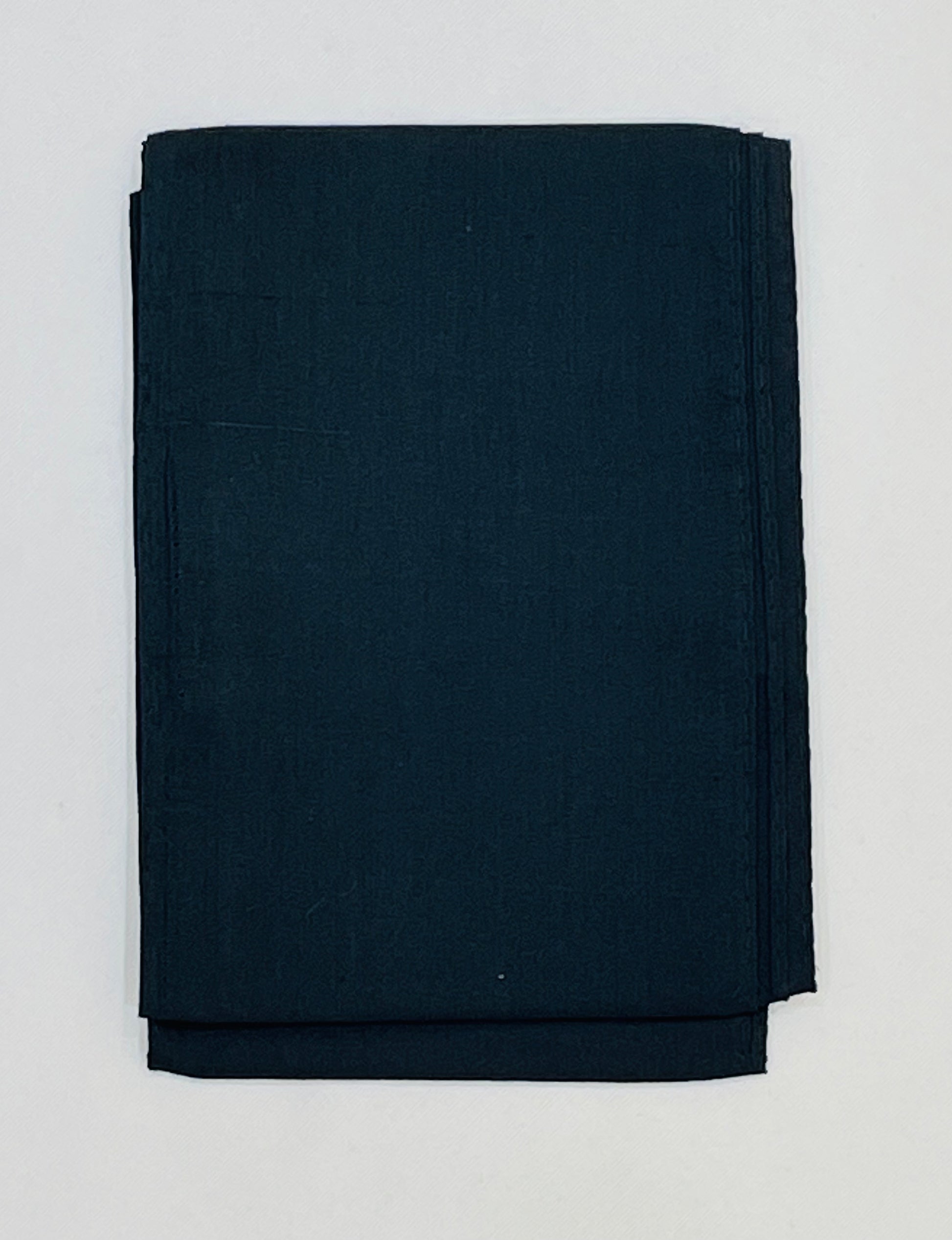 Elegant Black Color Cotton Saree Falls