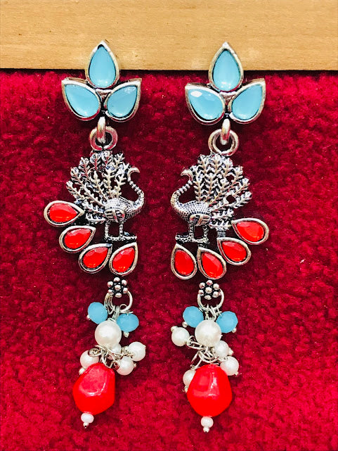 Beautiful Stone Work Earrings In Gilbert