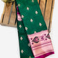 Dark Green Color Art Silk With Saree For Women Near Me