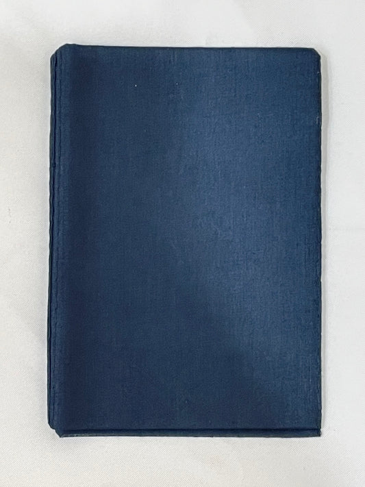 Amazing Dark Blue Color Cotton Saree Falls