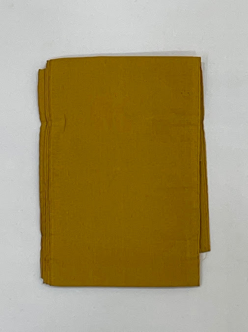 Charming Mustard Yellow Color Cotton Saree Falls