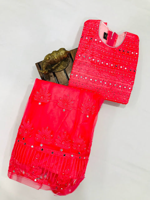 Appealing Pink Colored Choli Sets Near Me