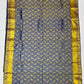 Blue Color Pure Kanchi Silk Saree In Mesa