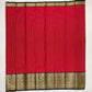 Red Color Pure Kanchi Silk With Gold Zari Work Saree In Yuma