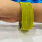 Neon Yellow Color Plain Running Dotted Designer Gold Plated Bangle sets Near Me