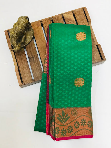  Green Color Art Silk Saree Near Me