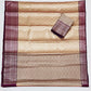 Purple Color Pure Kanchi Tissue Silk Saree With Silver Zari Work In Chandler