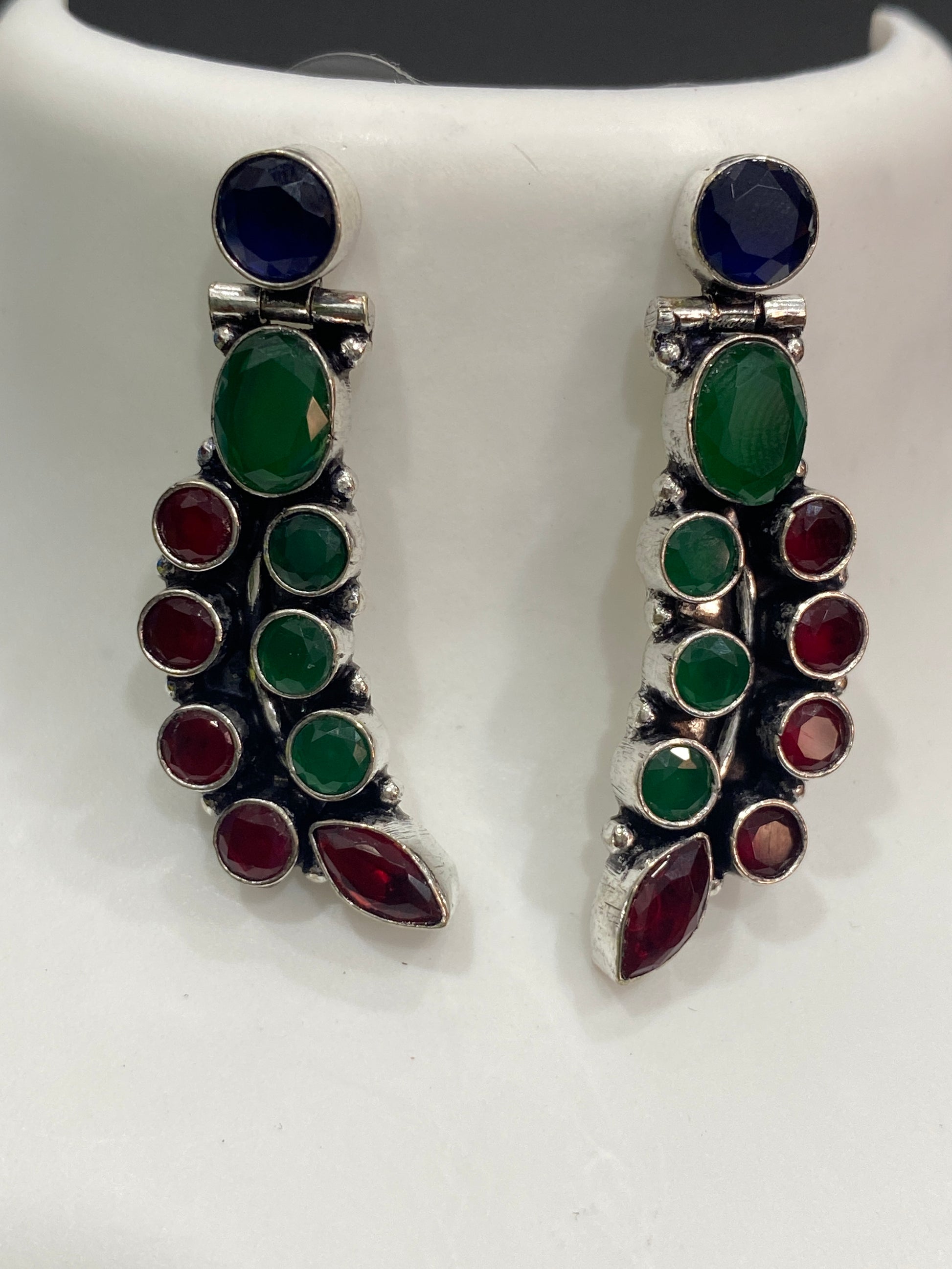 Designer Oxidized Stud Earrings For Women in Peoria