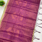 Green Color Soft Silk With Zari Work Saree In Chandler