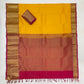 Wonderful Yellow Color Pure Kanchi Silk With Gold Zari Work Saree In Suncity