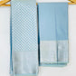 Dazzling Skyblue Color Self Design Art Silk Saree Near Me