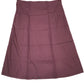 Dazzling Brown Colored Cotton Readymade Petticoat For Women