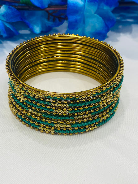 Indian Traditional Colorful Gold Plated with unique design Bangles