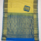 Charming Yellow Color Pure Kanchi Silk Saree In Mesa