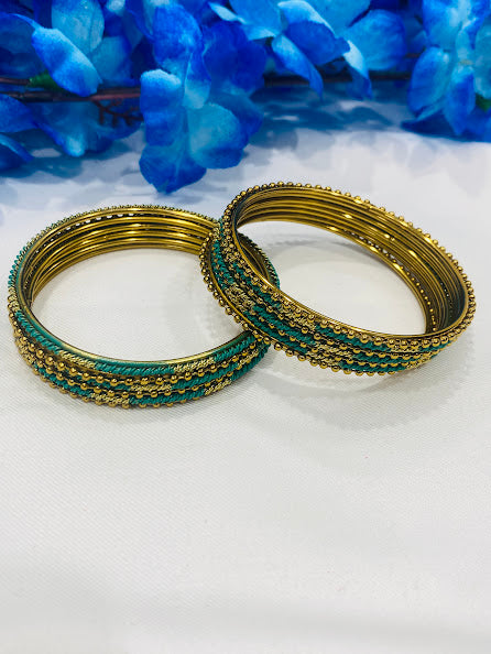 Gold Plated with unique design Bangles In USA