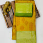 Charming Mustart Yellow Color Pure Kanchi Silk Gold Zari Work Saree In Near Me