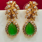 American Diamond Green Color Beautiful Earrings In USA