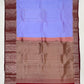 Lavender Color Pure Kanchi Silk With Silver Zari Work Saree In Chandler