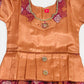 Alluring Maroon Color Silk Embroidery And Stone Work  Pattu Langa In Yuma