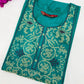 Gorgeous Teal Blue Color Rayon Kurti With Embroidery Work In Mesa