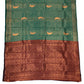Alluring Teal Green Colored Art Silk Saree In Yuma