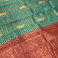 Beautiful Teal Green Colored Art Silk With Contrast Border In Tucson