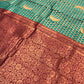 Alluring  Art Silk With Contrast Border In Skull Valley