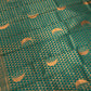 Teal Green Colored Art Silk With Contrast Border In Chandler