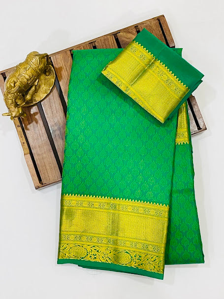 Color Pure Kanchi Silk Saree For Women Near Me