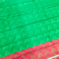 Green Colored Art Silk With Contrast Border Royal Look Saree In Cochise