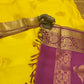  Yellow Color Pure Kanchi Silk With Gold Zari Work Saree In Mesa