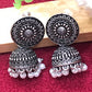 Silver Color Jhumka Earrings For Women In Yuma