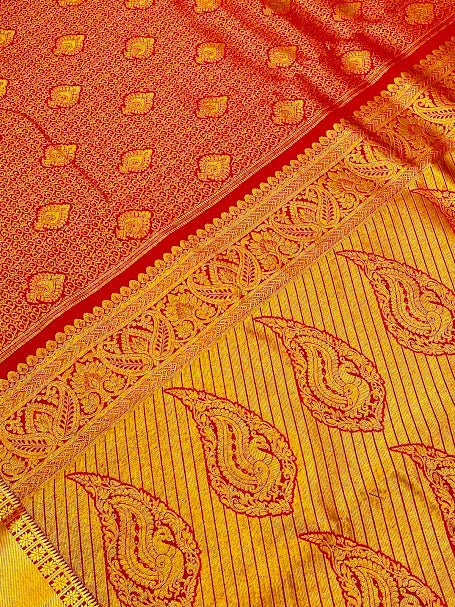 Alluring Silk Saree For Women In Happy Jack