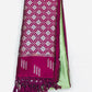 Attractive Light Green Colored Soft Silk With Contrast Border Saree In USA