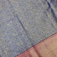 Blue Color Pure Kanchi Silk Saree In Chandler 