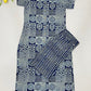 Elegant Blue Color Self Design Kurti Suits With Pocket For Women