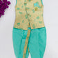Appealing Sky Blue Color Kids Dhoti Style Pant With Brooch Pin