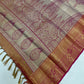 Gold Color Pure Kanchi Silk With Gold Zari Work Saree In Phoenix