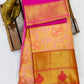 Beautiful light Pink Color Pure Kanchi Silk Saree For Women  Near Me